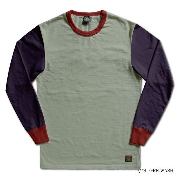 DXTL-261 3C LONG SLEEVE DXTL261 DELUXEWARE デラックスウエア長袖Tシャツ ロンTの画像