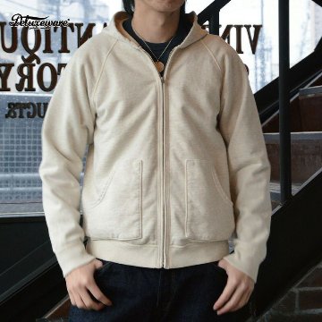 SRZ-00 FULL-ZIP LIGHT PARKER SRZ00 DELUXEWARE デラックスウエアスウェット デラックスウエアスエットの画像
