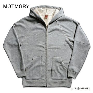 SRZ-00 FULL-ZIP LIGHT PARKER SRZ00 DELUXEWARE デラックスウエアスウェット デラックスウエアスエットの画像
