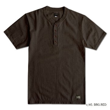 SPINNER BRG.RD WORKER HENLY NECK DELUXEWARE デラックスウエアＴシャツ DALEE'S ダリーズTシャツの画像
