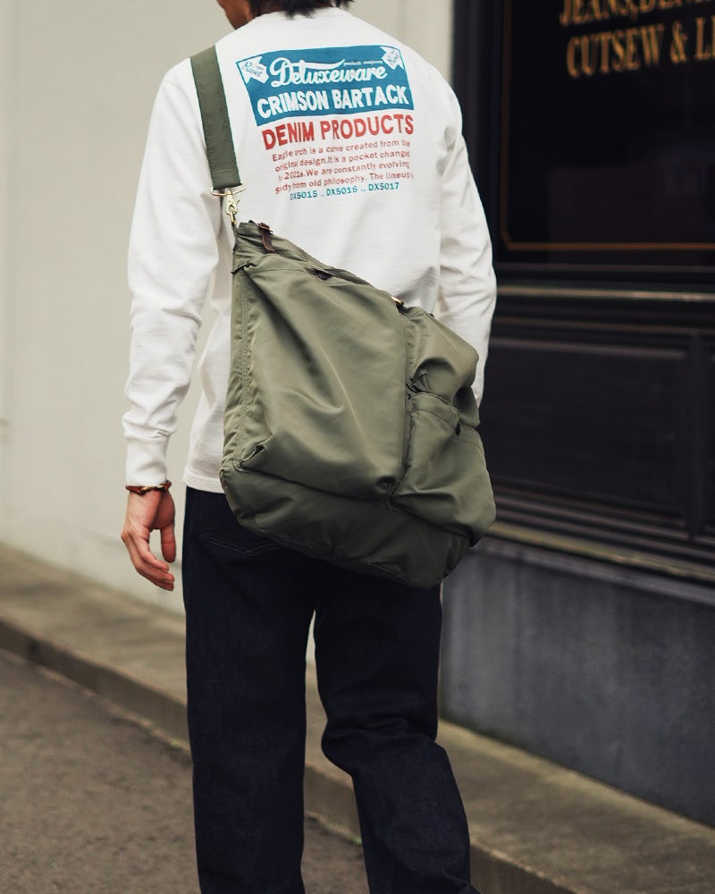 DLB-013C U.S NAVY HELMET BAG DLB013C DELUXEWARE デラックスウエアバッグ ヘルメットバッグの画像