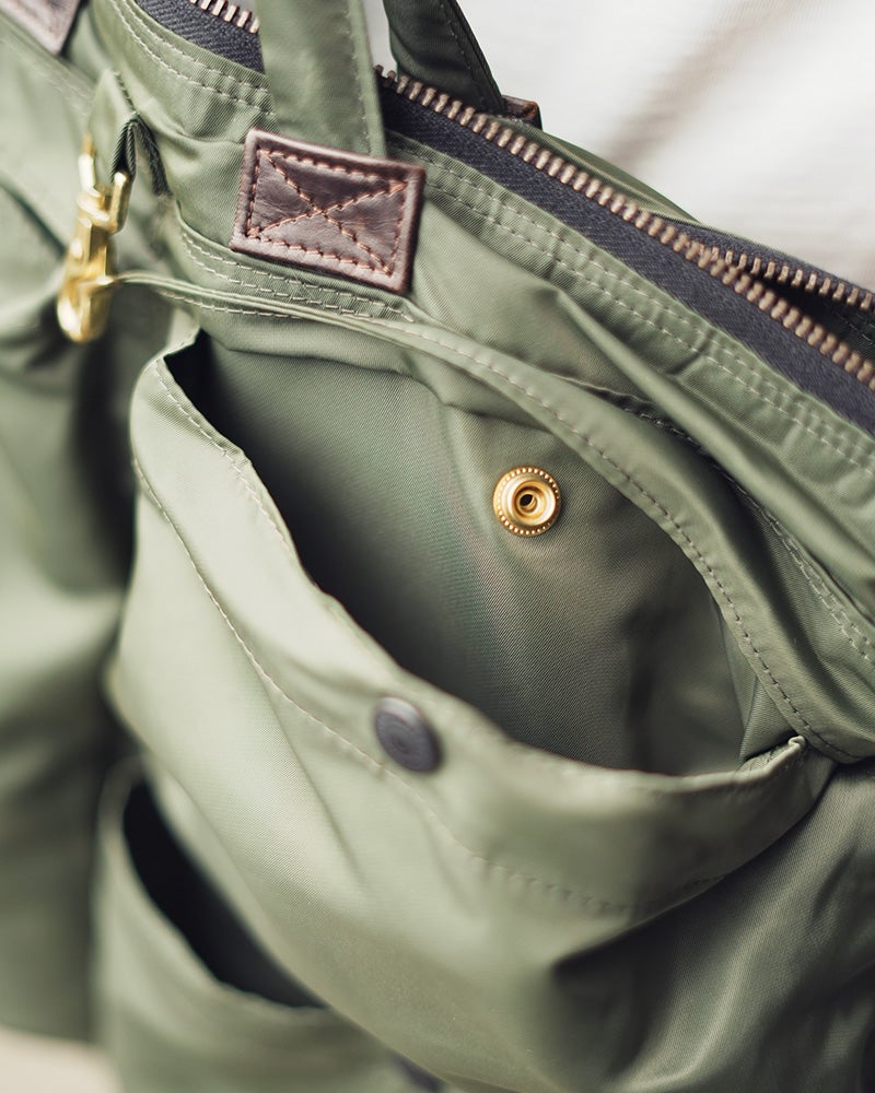 DLB-013C U.S NAVY HELMET BAG DLB013C DELUXEWARE デラックスウエアバッグ ヘルメットバッグの画像