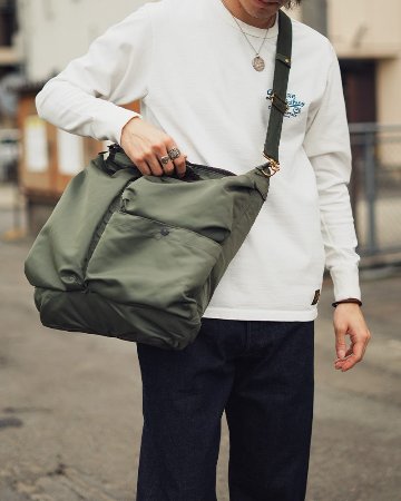 DLB-013C U.S NAVY HELMET BAG DLB013C DELUXEWARE デラックスウエアバッグ ヘルメットバッグの画像