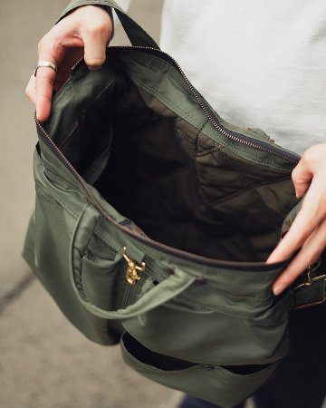 DLB-013C U.S NAVY HELMET BAG DLB013C DELUXEWARE デラックスウエアバッグ ヘルメットバッグの画像