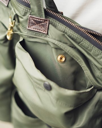 DLB-013C U.S NAVY HELMET BAG DLB013C DELUXEWARE デラックスウエアバッグ ヘルメットバッグの画像