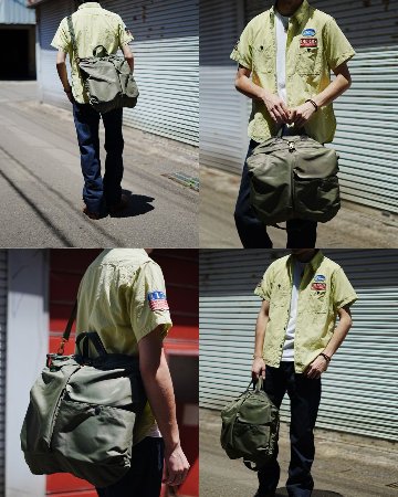 DLB-013C U.S NAVY HELMET BAG DLB013C DELUXEWARE デラックスウエアバッグ ヘルメットバッグの画像