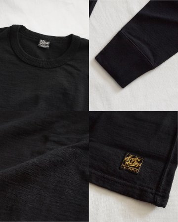 DXTL-00 BK 無地長袖Tシャツ DXTL00 DELUXEWARE デラックスウエア長袖Tシャツ ロンTの画像