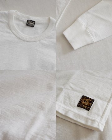 DXTL-00 WH 無地長袖Tシャツ DXTL00 DELUXEWARE デラックスウエア長袖Tシャツ ロンTの画像