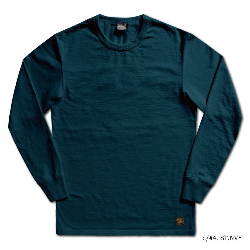 DXTL-00 ST.NV 無地長袖Tシャツ DXTL00 DELUXEWARE デラックスウエア長袖Tシャツ ロンTの画像