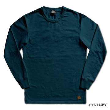 DXTL-00 ST.NV 無地長袖Tシャツ DXTL00 DELUXEWARE デラックスウエア長袖Tシャツ ロンTの画像