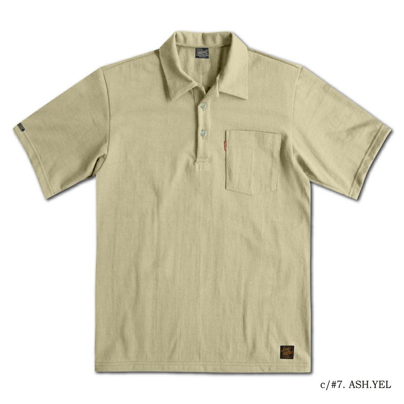 OCTS-00 ASH.YE OPEN COLLAR T-SHIRT OCTS00 DELUXEWARE デラックスウエアシャツ オープンカラーシャツ ポロシャツ-シャツ半袖の画像