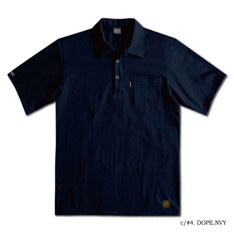 OCTS-00 DOPE.NV OPEN COLLAR T-SHIRT OCTS00 DELUXEWARE デラックスウエアシャツ オープンカラーシャツ ポロシャツ-シャツ半袖の画像