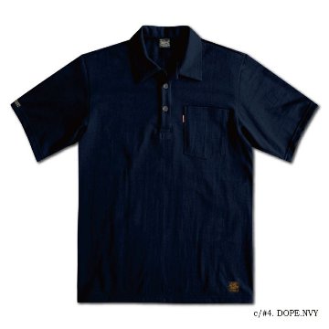 OCTS-00 DOPE.NV OPEN COLLAR T-SHIRT OCTS00 DELUXEWARE デラックスウエアシャツ オープンカラーシャツ ポロシャツ-シャツ半袖の画像