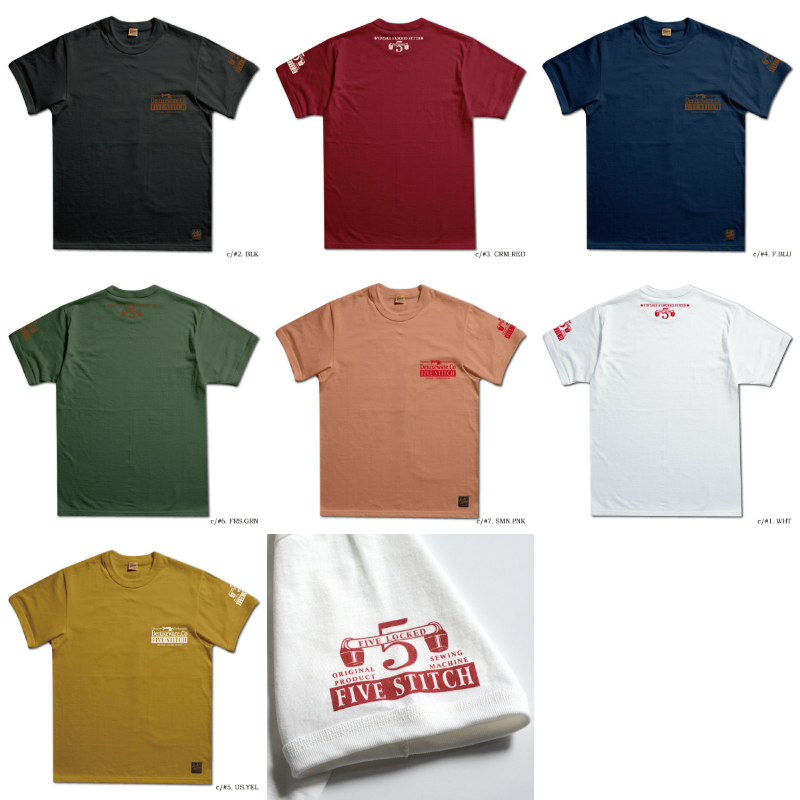 SDTS-SW5 5NEEDLE SEWING SDTSSW5 DELUXEWARE デラックスウエアTシャツの画像