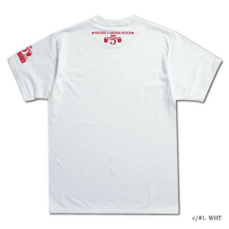 SDTS-SW5 5NEEDLE SEWING SDTSSW5 DELUXEWARE デラックスウエアTシャツの画像