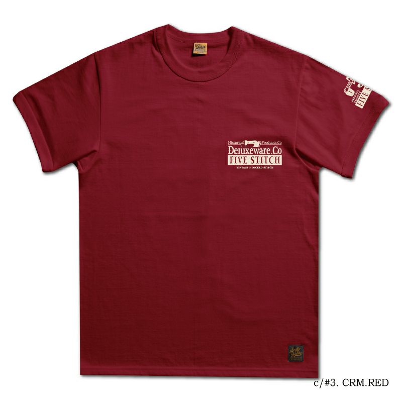 SDTS-SW5 5NEEDLE SEWING SDTSSW5 DELUXEWARE デラックスウエアTシャツの画像