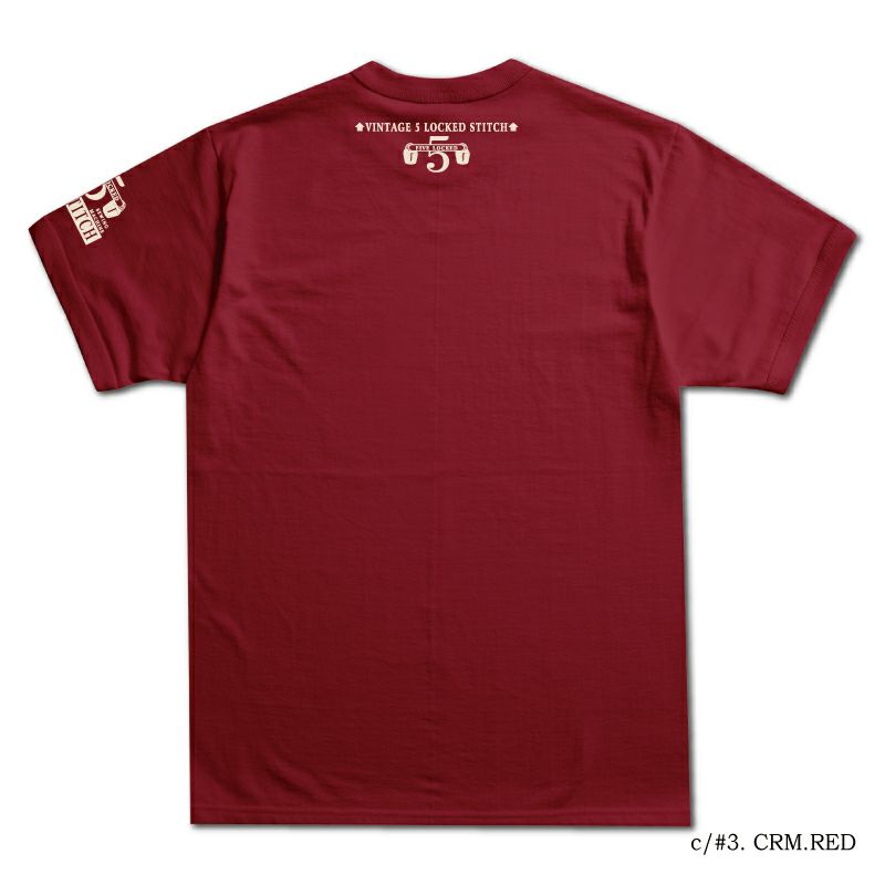 SDTS-SW5 5NEEDLE SEWING SDTSSW5 DELUXEWARE デラックスウエアTシャツの画像