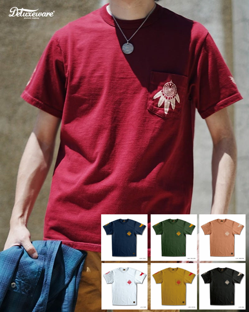 SDTS-2602 NATIVE MAZE SDTS2602 DELUXEWARE デラックスウエアTシャツの画像