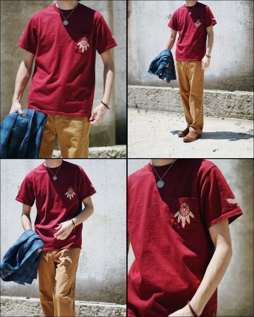 SDTS-2602 NATIVE MAZE SDTS2602 DELUXEWARE デラックスウエアTシャツの画像