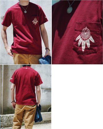 SDTS-2602 NATIVE MAZE SDTS2602 DELUXEWARE デラックスウエアTシャツの画像