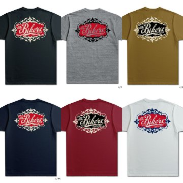 DXTS-2602 THE BIKERS DXTS2602 DELUXEWARE デラックスウエアＴシャツの画像