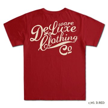 BRGM-00B15 ブランドロゴTシャツ00B15 BRGM00B15 DELUXEWARE デラックスウエアTシャツの画像