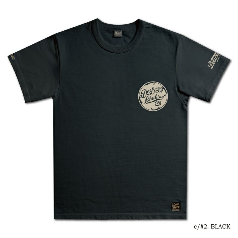 BRGX-001 BK(BKxBE) ブランドロゴTシャツ001 BRGX001 DELUXEWARE デラックスウエアＴシャツ の画像
