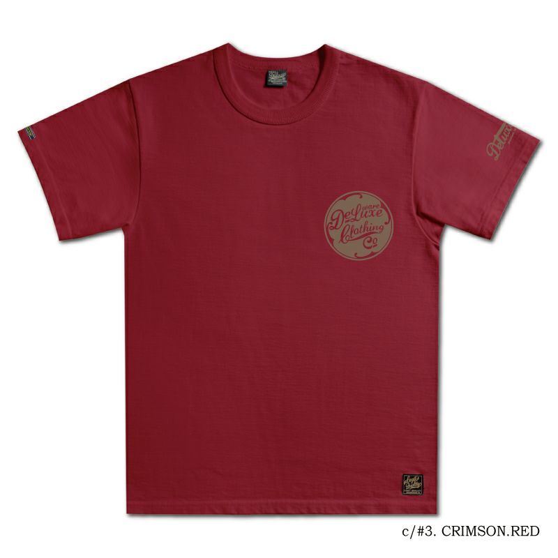 BRGX-001 CRM.RD(CRM.RDxBE) ブランドロゴTシャツ001 BRGX001 DELUXEWARE デラックスウエアＴシャツ の画像