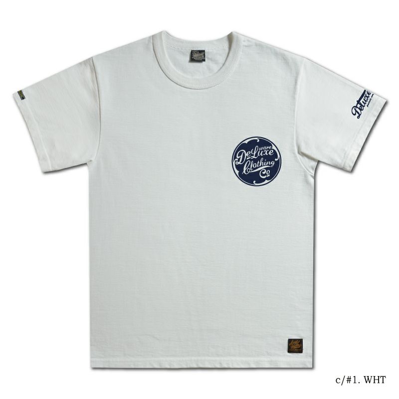 BRGX-001 WH2(WHxNV) ブランドロゴTシャツ001 BRGX001 DELUXEWARE デラックスウエアＴシャツ の画像
