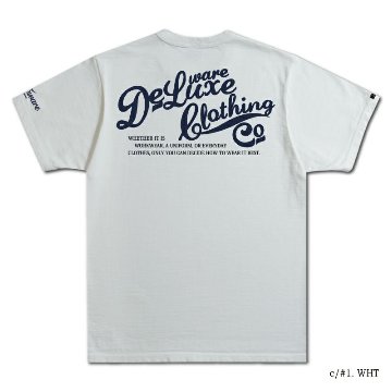BRGX-001 WH2(WHxNV) ブランドロゴTシャツ001 BRGX001 DELUXEWARE デラックスウエアＴシャツ の画像