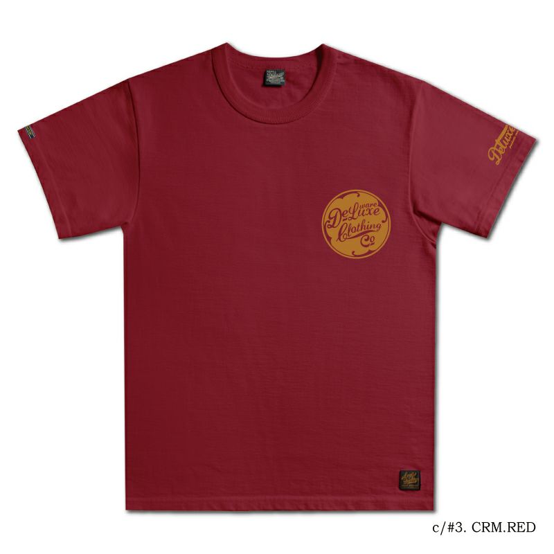 BRGX-001 CRM.RD2(CRM.RDxYE) ブランドロゴTシャツ001 BRGX001 DELUXEWARE デラックスウエアＴシャツ の画像