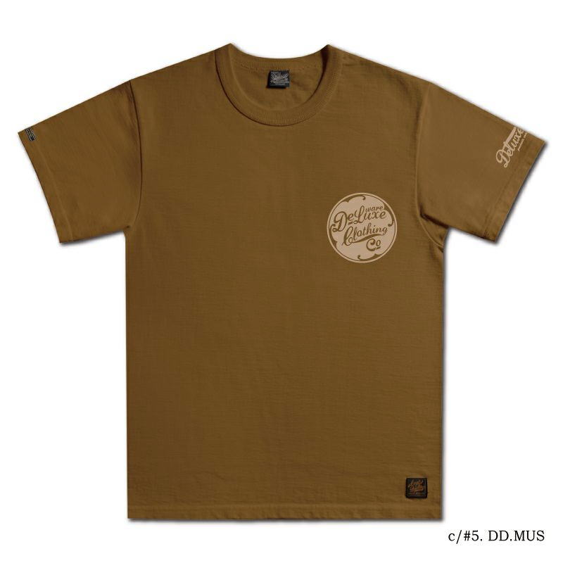 BRGX-001 DD.MUS ブランドロゴTシャツ001 BRGX001 DELUXEWARE デラックスウエアＴシャツ の画像