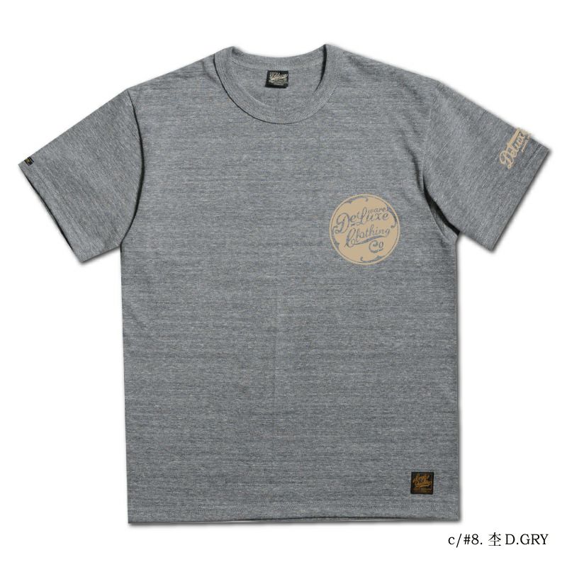 BRGX-001 MDGRY ブランドロゴTシャツ001 BRGX001 DELUXEWARE デラックスウエアＴシャツ の画像