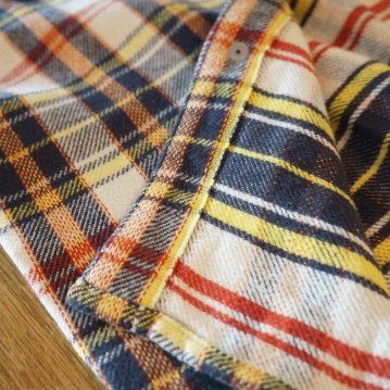  FN-SNW-014L フランネルチェックウエスタンシャツ014L FNSNW014L FLATHEAD フラットヘッド OMBRE CHECK FLANNEL WESTERN SHIRTの画像
