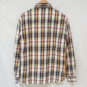  FN-SNW-014L フランネルチェックウエスタンシャツ014L FNSNW014L FLATHEAD フラットヘッド OMBRE CHECK FLANNEL WESTERN SHIRTの画像