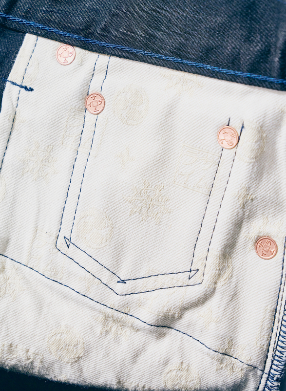 S0510XX-BOB 蒼刀影15ozブラックオンブルー510モデル S0510XXBOB SAMURAIJEANS サムライジーンズデニムジーンズの画像