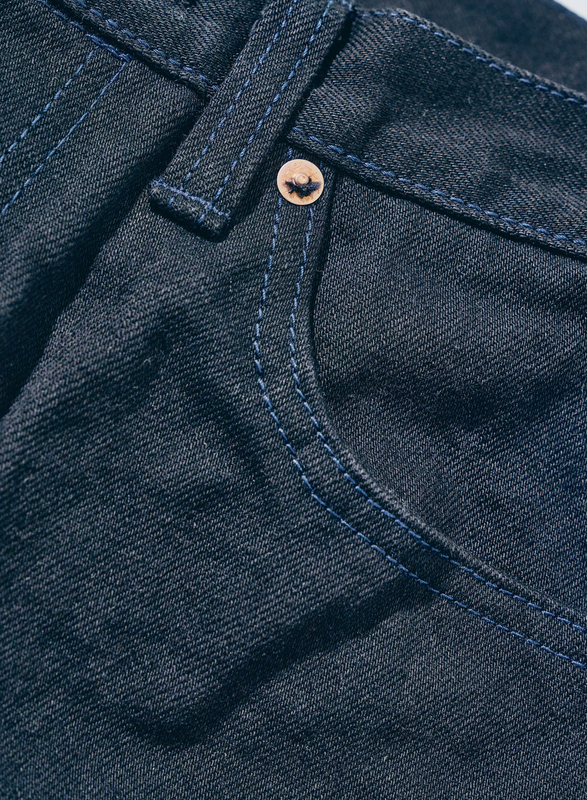 S0510XX-BOB 蒼刀影15ozブラックオンブルー510モデル S0510XXBOB SAMURAIJEANS サムライジーンズデニムジーンズの画像