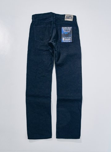 S0510XX-BOB 蒼刀影15ozブラックオンブルー510モデル S0510XXBOB SAMURAIJEANS サムライジーンズデニムジーンズの画像
