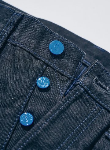 S0510XX-BOB 蒼刀影15ozブラックオンブルー510モデル S0510XXBOB SAMURAIJEANS サムライジーンズデニムジーンズの画像