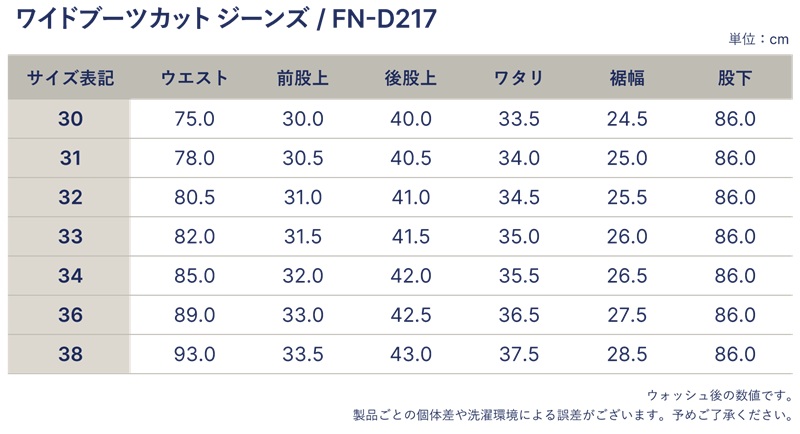 FN-D217 12.5oz 左綾ジンバブエコットンワイドブーツカットジーンズ FND217 FLATHEAD フラットヘッドデニムジーンズ フラットヘッドジーンズの画像