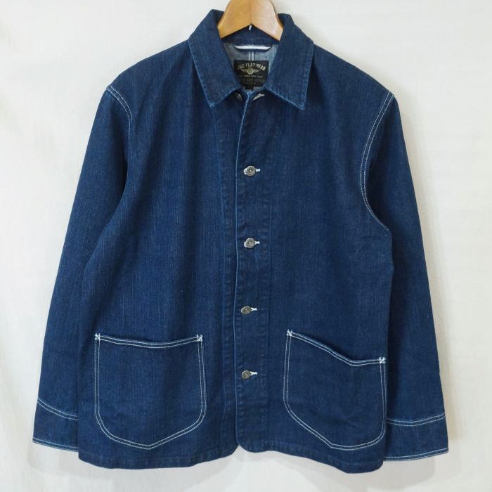 FN-OJ-DC201F 12.5 ozLEFT TWILL WEAVE ZIMBABWEAN COTTON FNOJDC201F FLATHEAD フラットヘッドデニムウエア アウター カバーオールの画像