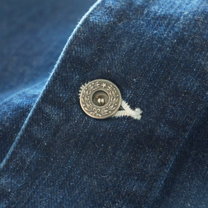 FN-OJ-DC201F 12.5 ozLEFT TWILL WEAVE ZIMBABWEAN COTTON FNOJDC201F FLATHEAD フラットヘッドデニムウエア アウター カバーオールの画像