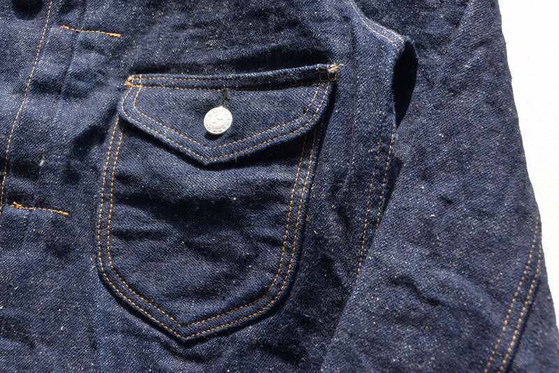 S101AX 藍+デニムジャケット SAMURAIJEANS(サムライジーンズ)デニムジャケット Gジャンの画像