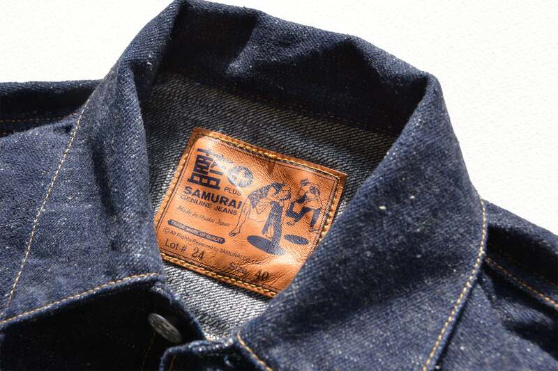 S101AX 藍+デニムジャケット SAMURAIJEANS(サムライジーンズ)デニムジャケット Gジャンの画像