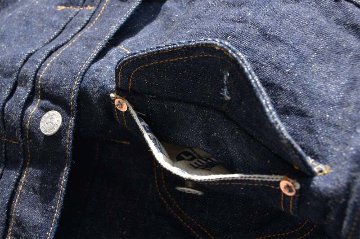 S101AX 藍+デニムジャケット SAMURAIJEANS(サムライジーンズ)デニムジャケット Gジャンの画像