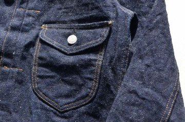 S101AX 藍+デニムジャケット SAMURAIJEANS(サムライジーンズ)デニムジャケット Gジャンの画像