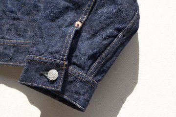 S101AX 藍+デニムジャケット SAMURAIJEANS(サムライジーンズ)デニムジャケット Gジャンの画像