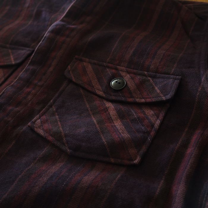 HVJ-58 HUNTHING HEAVY NEL SHIRT HVJ58 DELUXEWARE デラックスウエアジャケット ヘビーネルジャケット アウターの画像