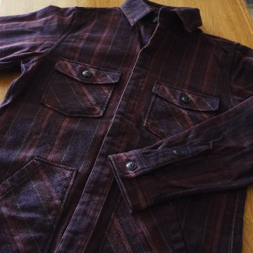 HVJ-58 HUNTHING HEAVY NEL SHIRT HVJ58 DELUXEWARE デラックスウエアジャケット ヘビーネルジャケット アウターの画像