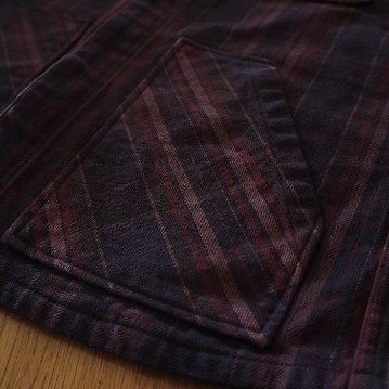 HVJ-58 HUNTHING HEAVY NEL SHIRT HVJ58 DELUXEWARE デラックスウエアジャケット ヘビーネルジャケット アウターの画像